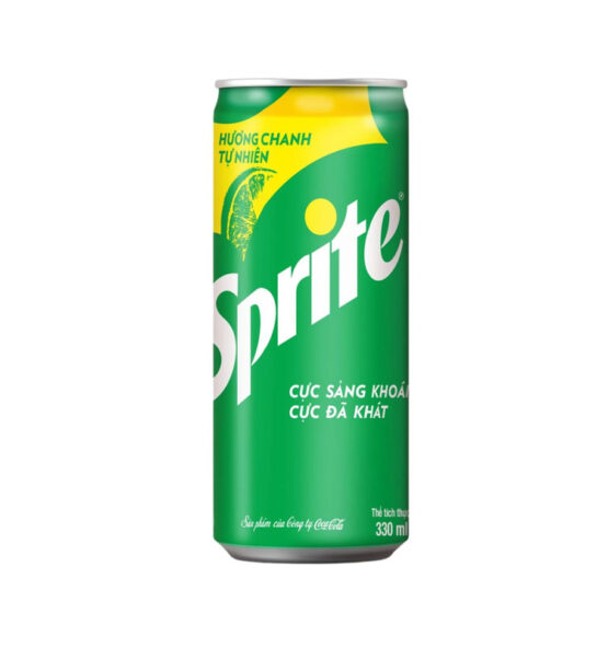 Nước ngọt Sprite hương chanh lon 320ml vị chanh tươi mát cùng, vị ga bùng nổ sảng khoái, giúp bạn đập tan cơn khát, kích thích vị giác giúp bạn ăn ngon miệng hơn khi dùng món tại Mộc Quán