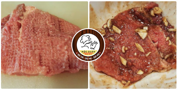 Cách ướp thịt bò né